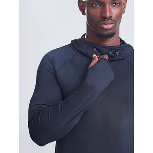 Felpa Mens Cool Cowl Neck Top - personalizzabile con logo