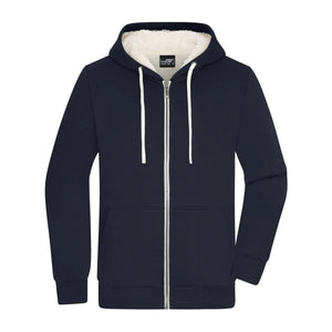 Felpa Mens Doubleface blu / S - personalizzabile con logo