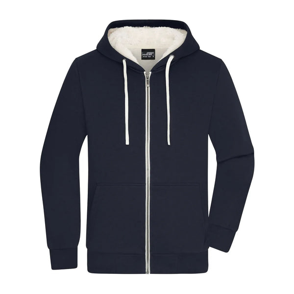 Felpa Mens Doubleface blu / S - personalizzabile con logo