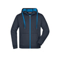 Felpa Mens Doubleface blu / S - personalizzabile con logo