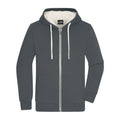 Felpa Mens Doubleface grigio / S - personalizzabile con logo