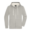 Felpa Mens Doubleface light-melange/nature / S - personalizzabile con logo