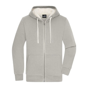 Felpa Mens Doubleface light-melange/nature / S - personalizzabile con logo