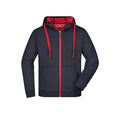 Felpa Mens Doubleface navy/red / S - personalizzabile con logo