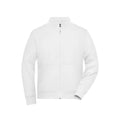 Felpa Mens Doubleface Work - Solid bianco / XS - personalizzabile con logo
