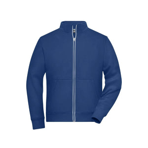 Felpa Mens Doubleface Work - Solid blu / XS - personalizzabile con logo