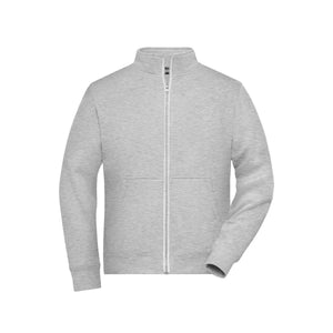 Felpa Mens Doubleface Work - Solid grey-heather / XS - personalizzabile con logo