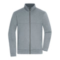 Felpa Mens grigio / S - personalizzabile con logo