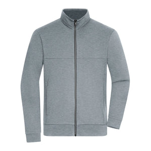 Felpa Mens grigio / S - personalizzabile con logo