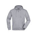 Felpa Mens grigio / S - personalizzabile con logo