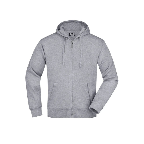 Felpa Mens grigio / S - personalizzabile con logo