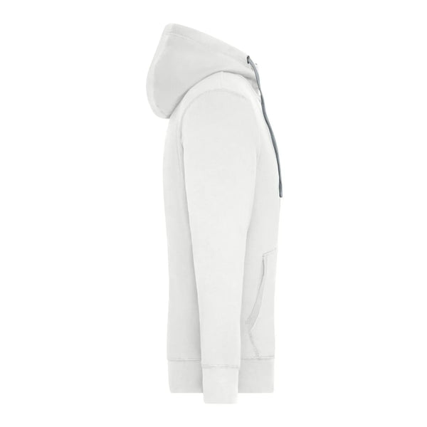 Felpa Mens Lifestyle Zip-cappuccio - personalizzabile con logo