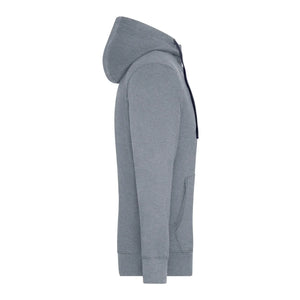 Felpa Mens Lifestyle Zip-cappuccio - personalizzabile con logo
