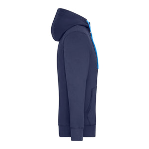 Felpa Mens Lifestyle Zip-cappuccio - personalizzabile con logo
