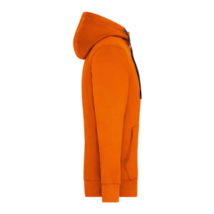 Felpa Mens Lifestyle Zip-cappuccio - personalizzabile con logo