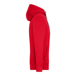 Felpa Mens Lifestyle Zip-cappuccio - personalizzabile con logo