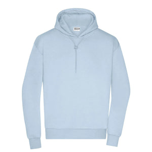 Felpa Mens Lounge cappuccio azzurro / S - personalizzabile con logo