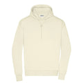 Felpa Mens Lounge cappuccio beige / S - personalizzabile con logo
