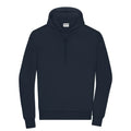 Felpa Mens Lounge cappuccio blu / S - personalizzabile con logo