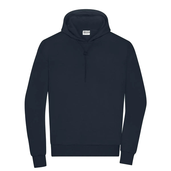 Felpa Mens Lounge cappuccio blu / S - personalizzabile con logo