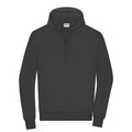 Felpa Mens Lounge cappuccio grigio / S - personalizzabile con logo