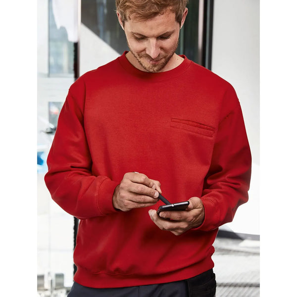 Felpa Mens Round  Pocket - personalizzabile con logo