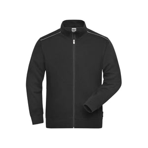 Felpa Mens Workwear - - Solid nero / XS - personalizzabile con logo