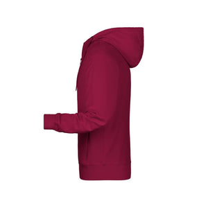 Felpa Mens Zip cappuccio - personalizzabile con logo