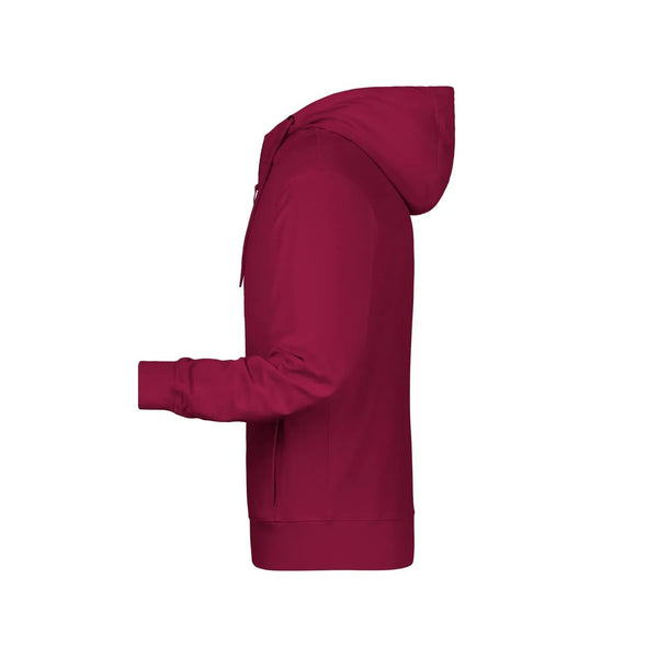 Felpa Mens Zip cappuccio - personalizzabile con logo