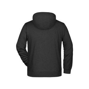 Felpa Mens Zip cappuccio - personalizzabile con logo