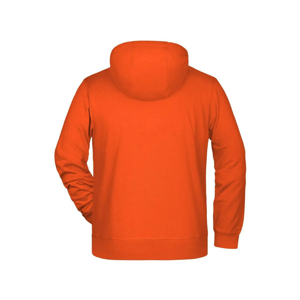 Felpa Mens Zip cappuccio - personalizzabile con logo