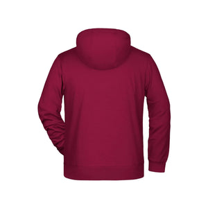 Felpa Mens Zip cappuccio - personalizzabile con logo