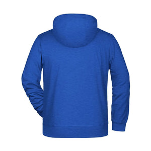 Felpa Mens Zip cappuccio - personalizzabile con logo