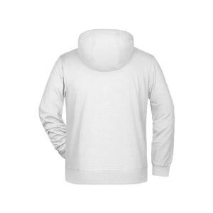 Felpa Mens Zip cappuccio - personalizzabile con logo