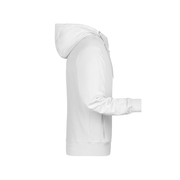Felpa Mens Zip cappuccio - personalizzabile con logo