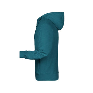 Felpa Mens Zip cappuccio - personalizzabile con logo