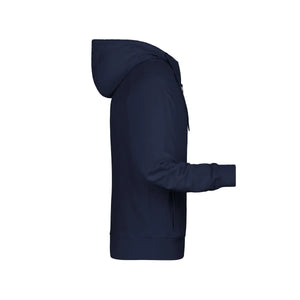 Felpa Mens Zip cappuccio - personalizzabile con logo