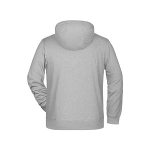 Felpa Mens Zip cappuccio - personalizzabile con logo