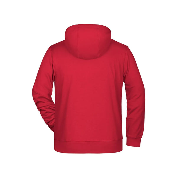 Felpa Mens Zip cappuccio - personalizzabile con logo