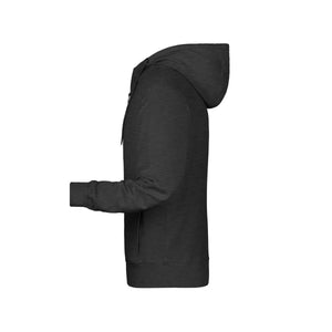Felpa Mens Zip cappuccio - personalizzabile con logo