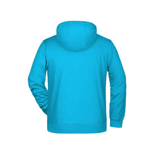 Felpa Mens Zip cappuccio - personalizzabile con logo