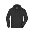 Felpa nero / S - personalizzabile con logo