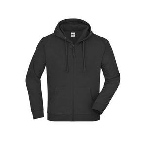 Felpa nero / S - personalizzabile con logo