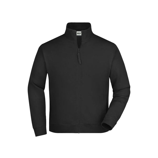 Felpa nero / S - personalizzabile con logo