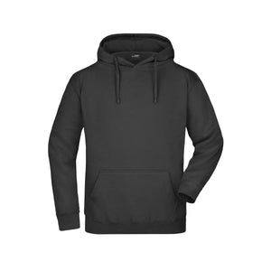 Felpa nero / S - personalizzabile con logo