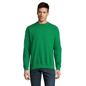 Felpa New Supreme  280G Verde Foglia / XS - personalizzabile con logo