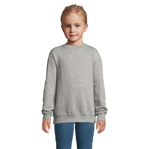 Felpa New Supreme Kids  280G grigio / L - personalizzabile con logo