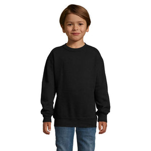 Felpa New Supreme Kids  280G Nero / L - personalizzabile con logo