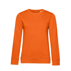 Felpa Organic 280 donna arancione / XS - personalizzabile con logo