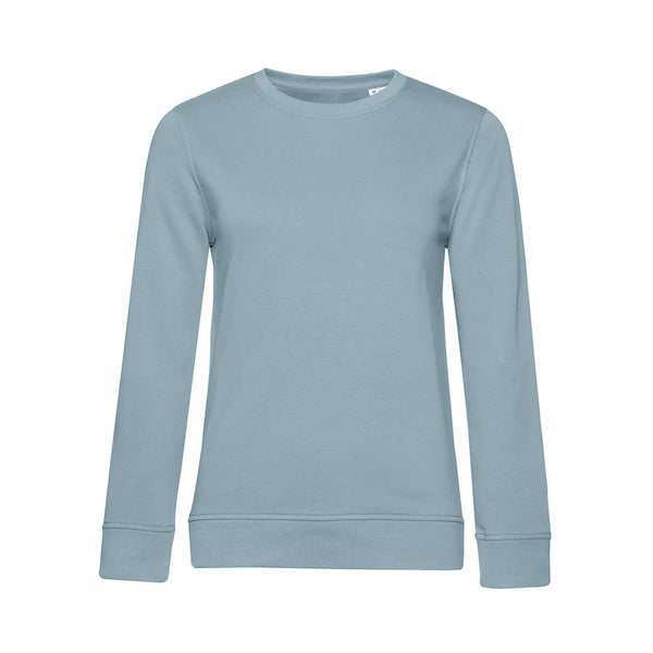 Felpa Organic 280 donna blu / XS - personalizzabile con logo